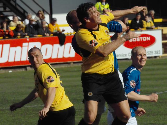 Mickey Nuttell leaps