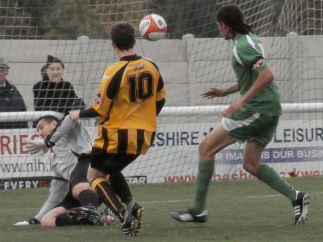 Marc Newsham opens the scoring