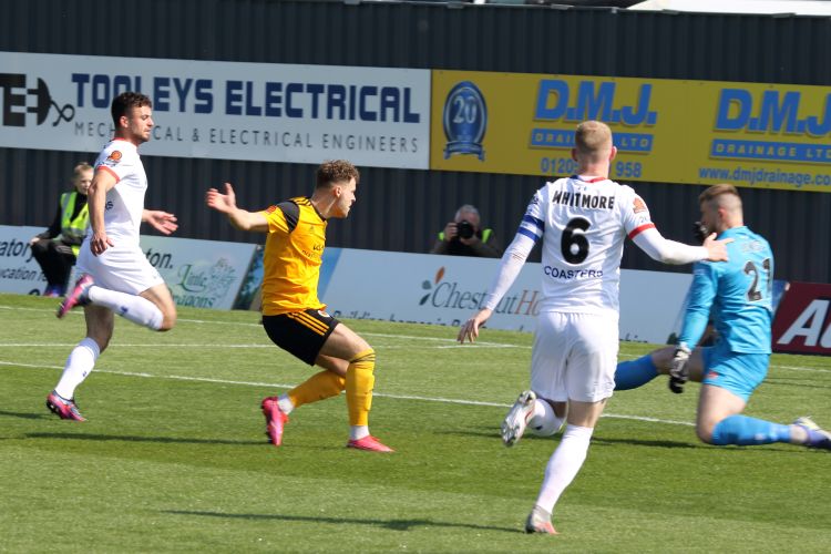 Jake Wright Junior slots home