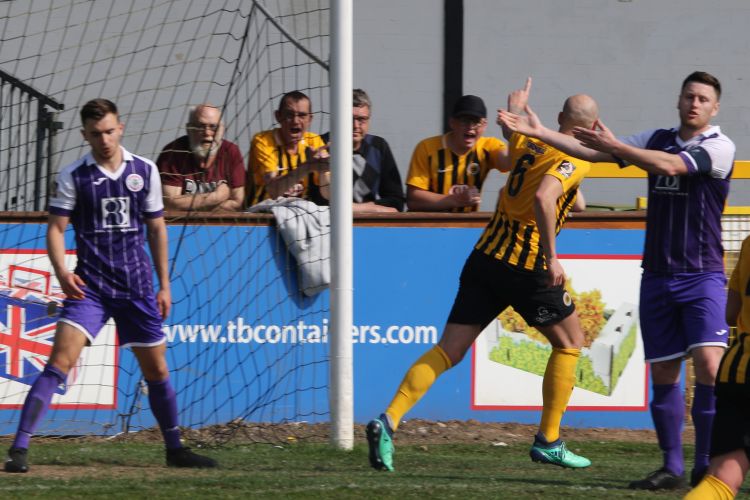 Ryan Cresswell celebrates restoring the Boston lead