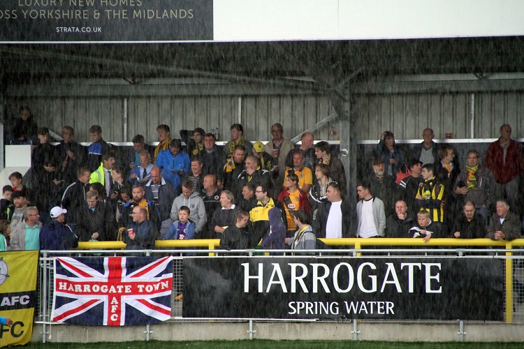 A wet evening in Harrogate