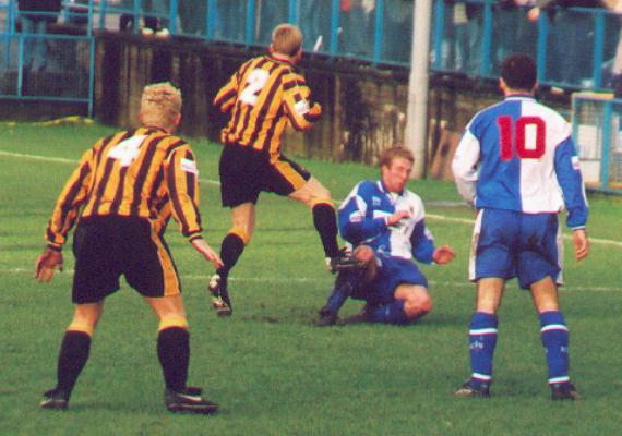 Kick him when he's down