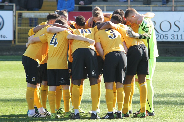 Mandatory huddle shot