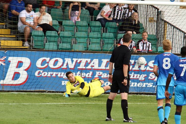 Penalty slotted home...