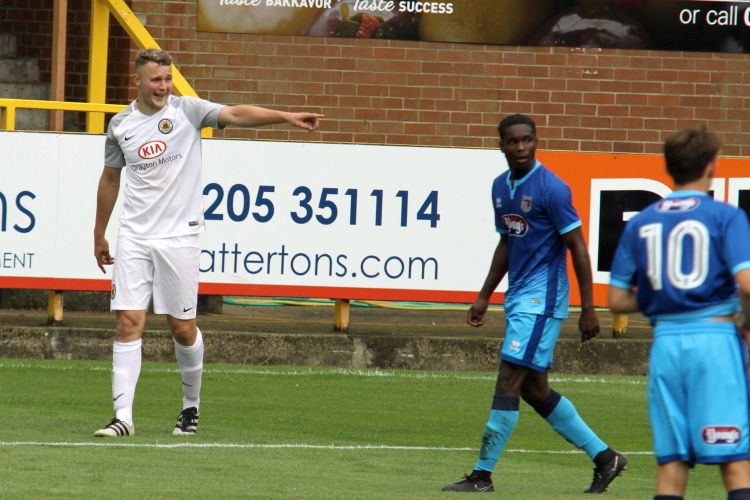 and is surprised to see it go in