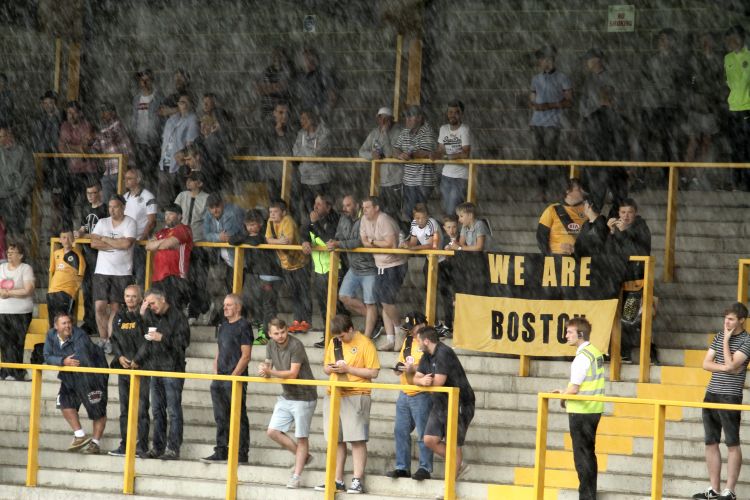 Good cover in the rain at the Town End