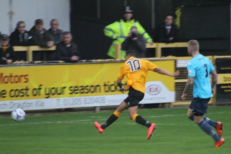 Kaine Felix opens the scoring