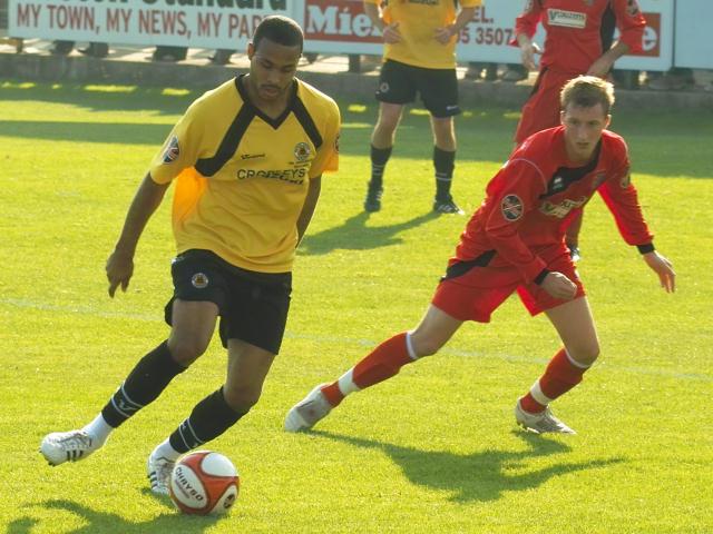 Leabon gets ready to turn his marker