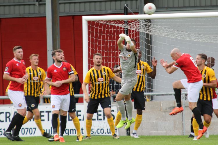 George Willis punches clear