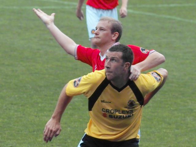 Jon Froggatt held in check