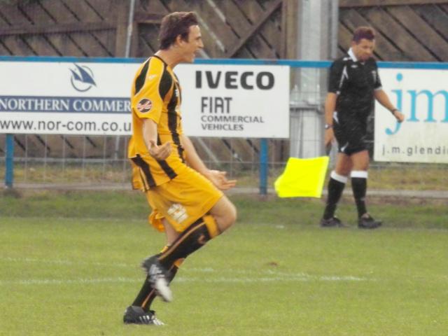 Danny Sleath has extended Boston's lead