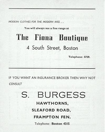 Programme Page 11 - 1968/9