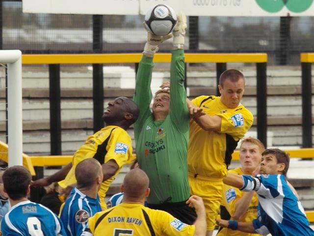 Margarson under pressure