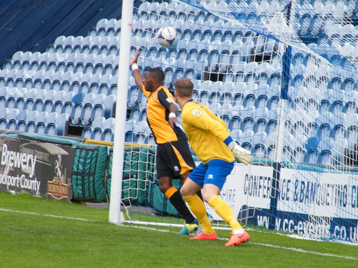 Stockport take the lead