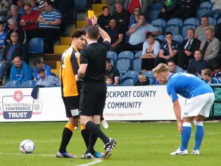 Hollingsworth booked