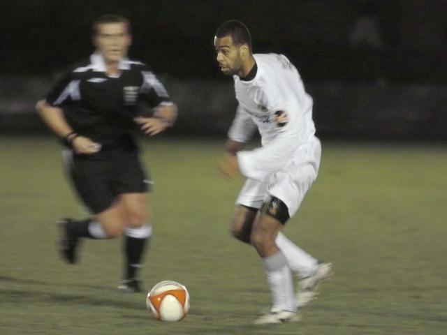 Spencer Weir-Daley gets ready to shoot