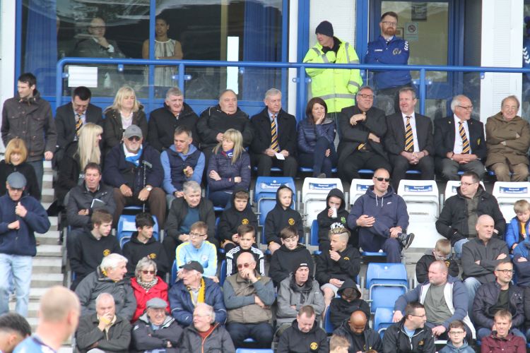 The Boston fans go wild!