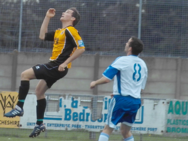 Danny Sleath jumps backwards